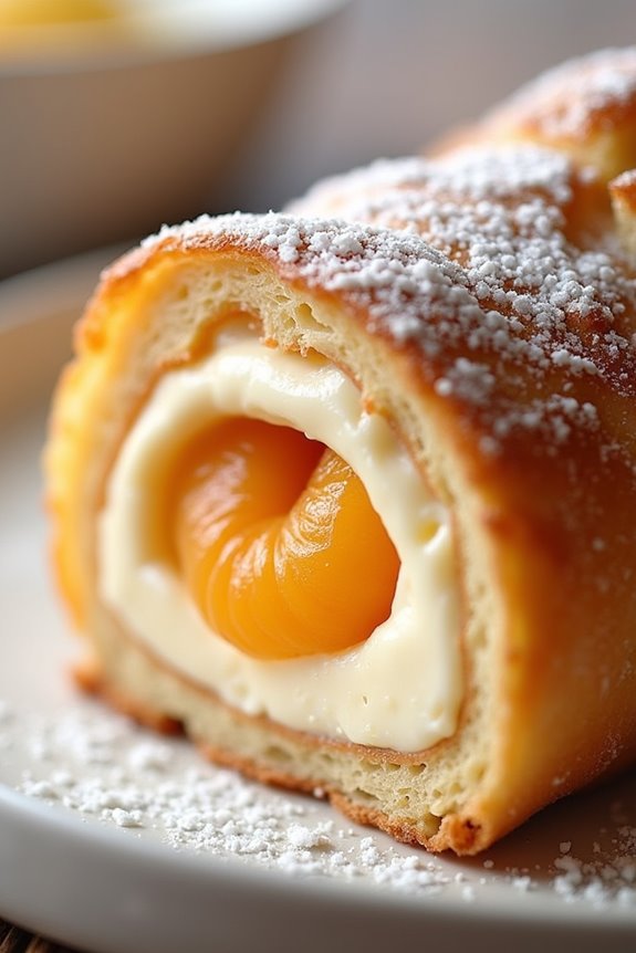 apricot cream strudel delight