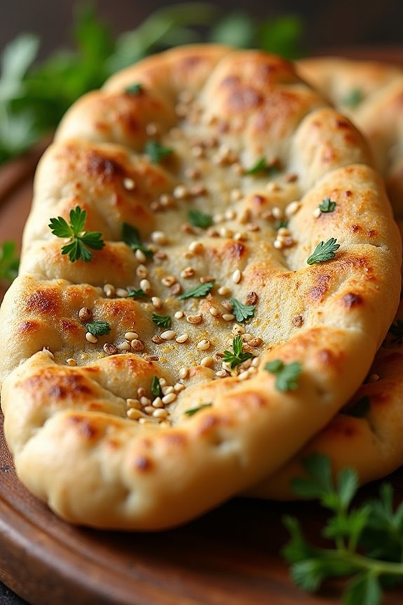 aromatic mediterranean flatbread recipe