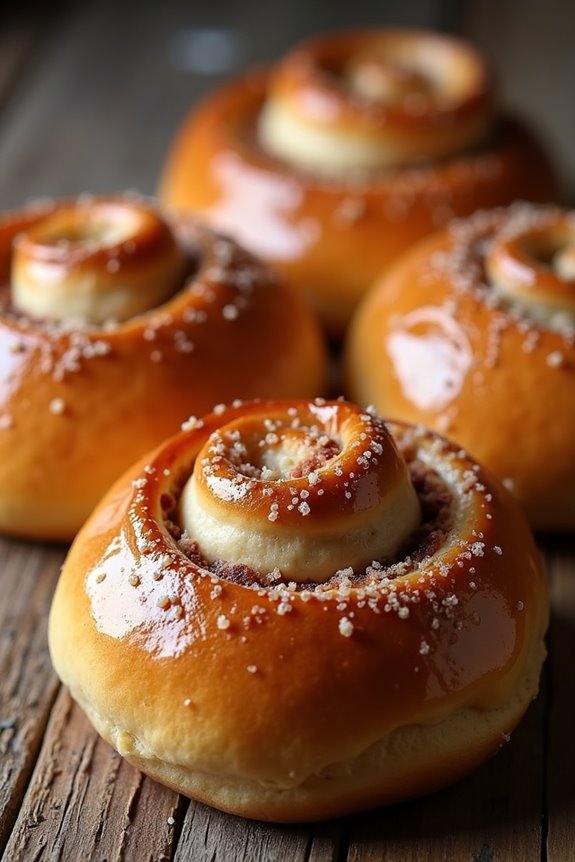 aromatic scandinavian cardamom buns