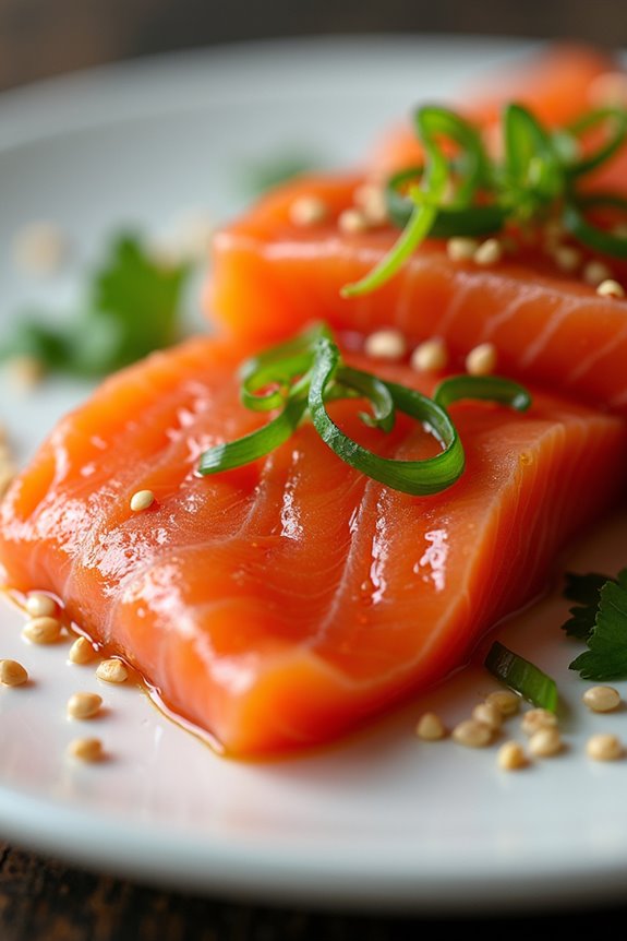 asian soy ginger gravlax