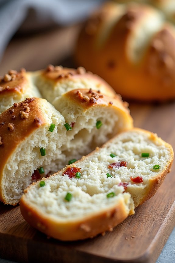bacon infused soda bread delight