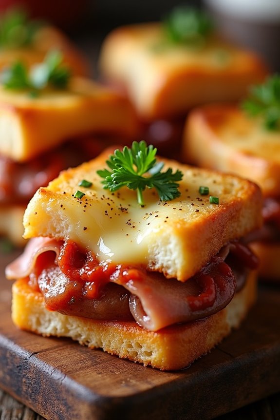 bite sized portuguese sandwich delight