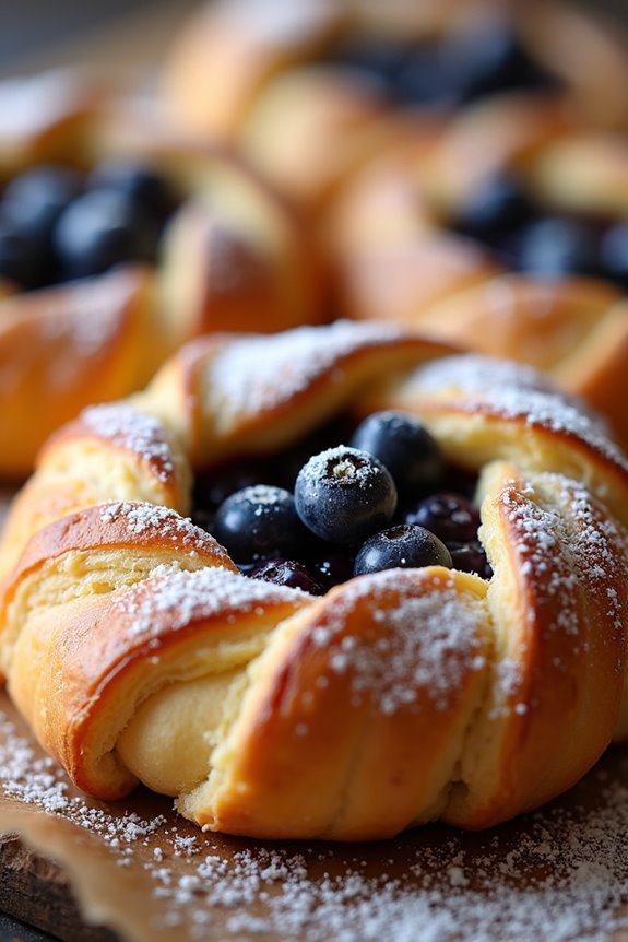 blueberry lemon danish delight