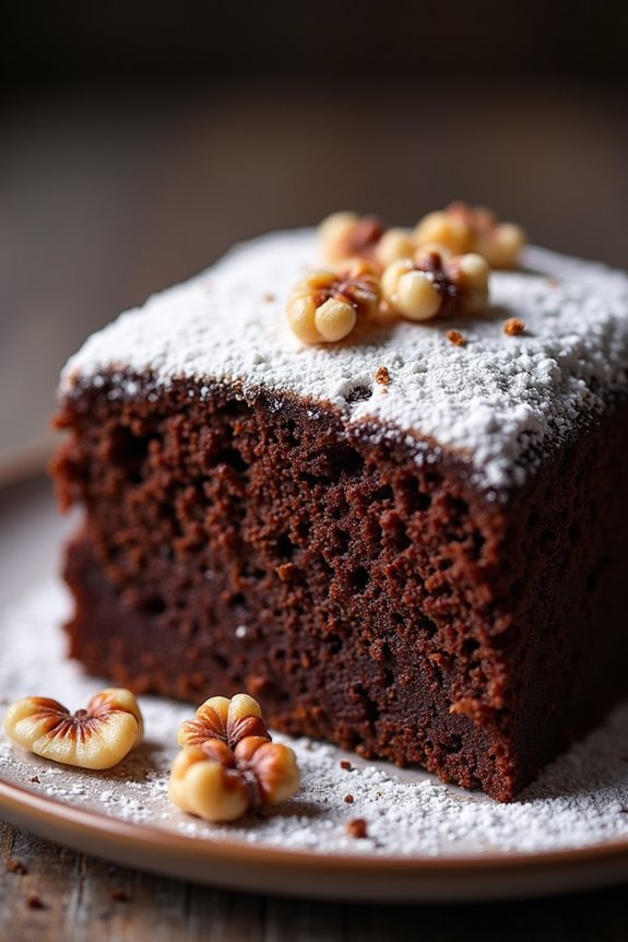 carob cake vegetarian friendly dessert