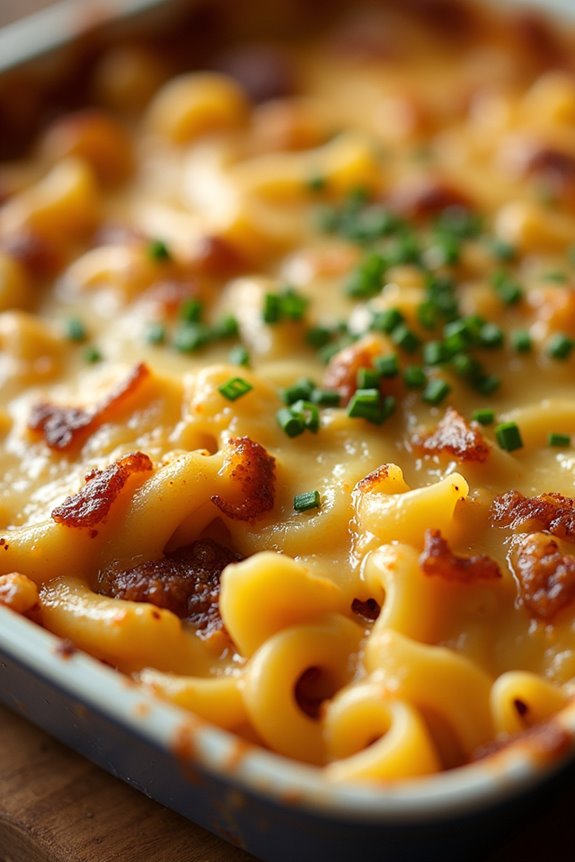 cheesy comfort food casserole