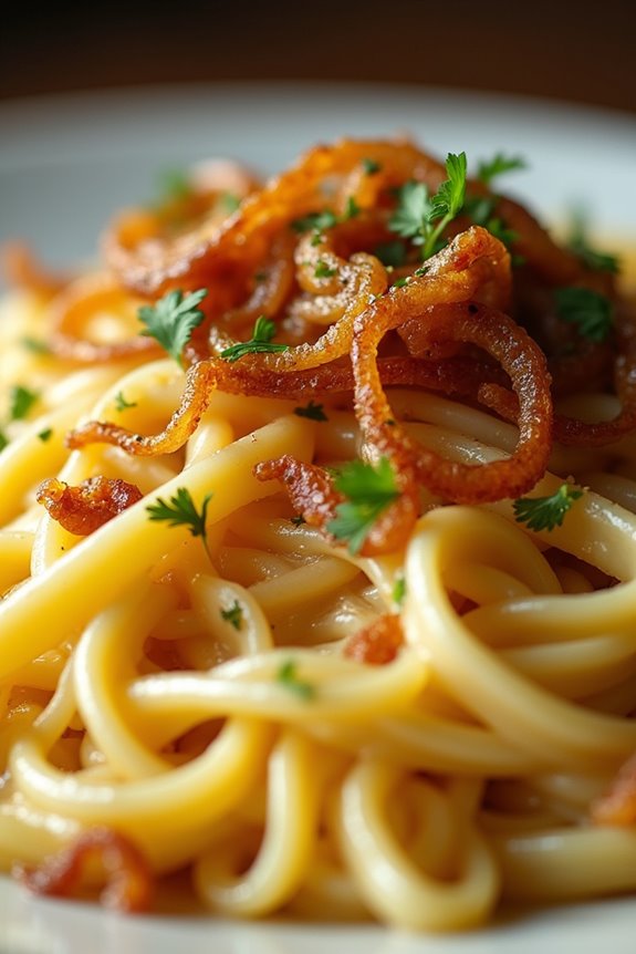 cheesy german noodle dish