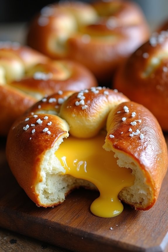 cheesy pretzels homemade delight
