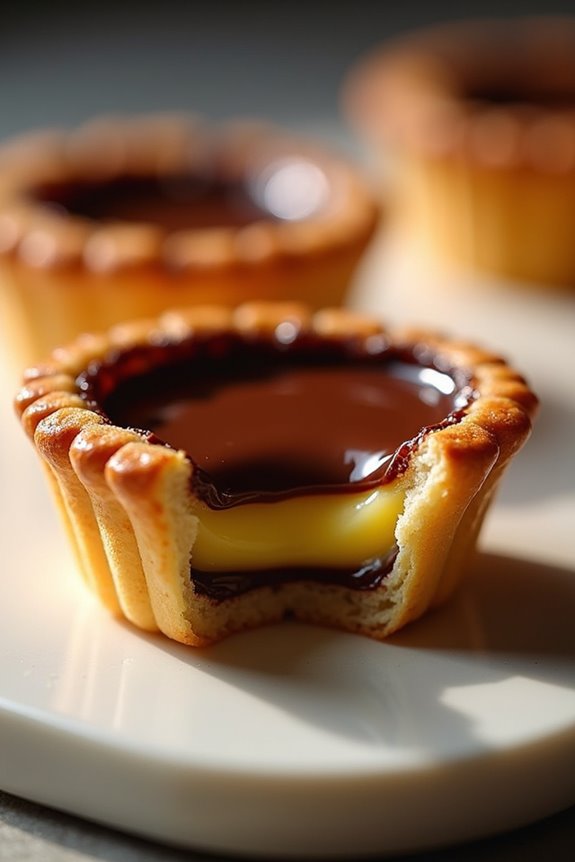 chocolate custard pastry delight