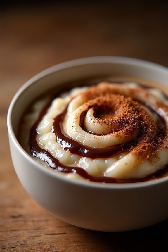 chocolatey twist on dessert