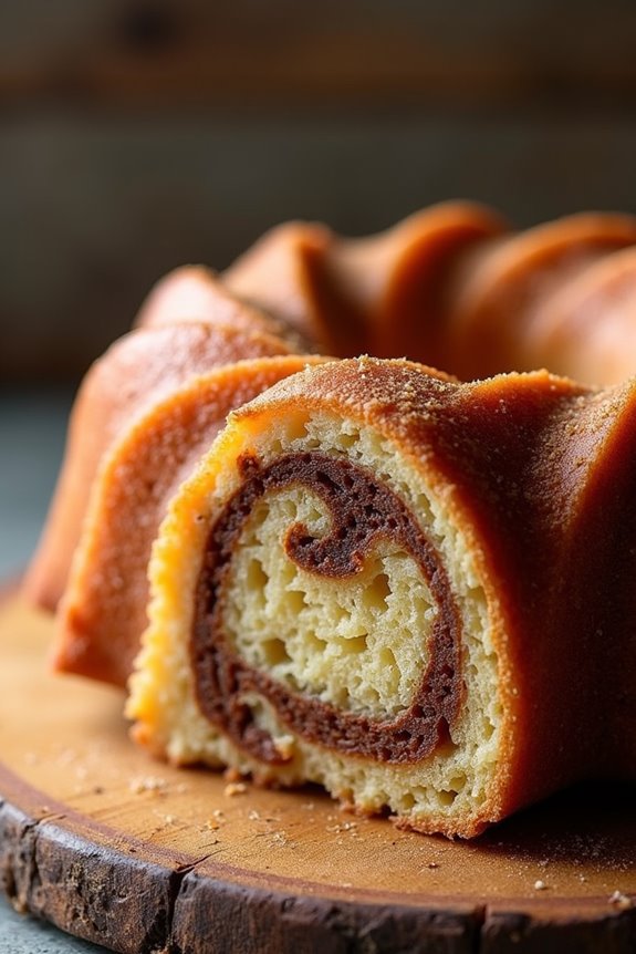 cinnamon swirl cake delight