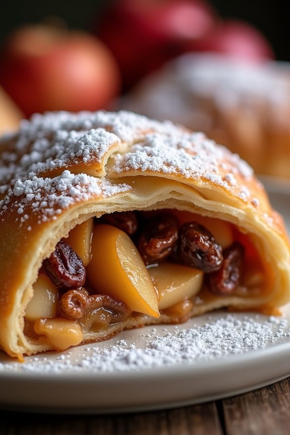 classic apple strudel delight