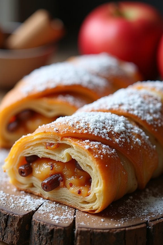 classic austrian apple pastry