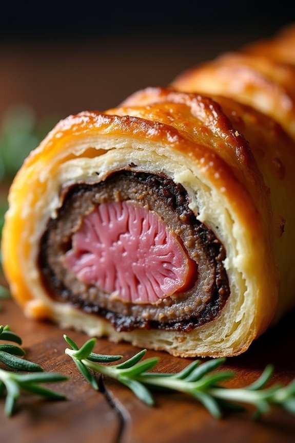 classic beef wellington delight
