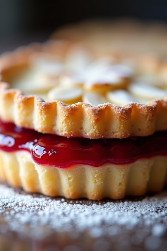 classic british almond tart