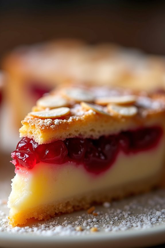 classic british almond tart