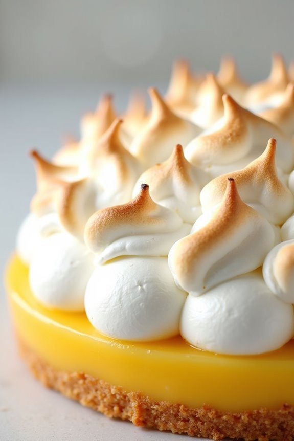 classic dessert with citrus