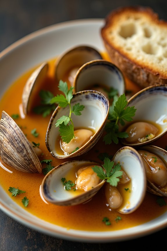 classic portuguese clam dish