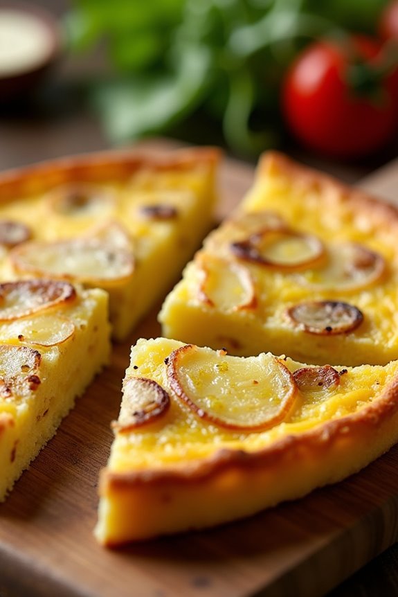 classic spanish potato omelette