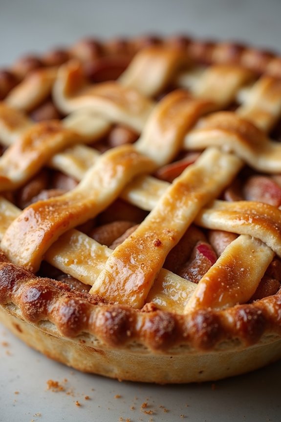 classic sweet apple pie