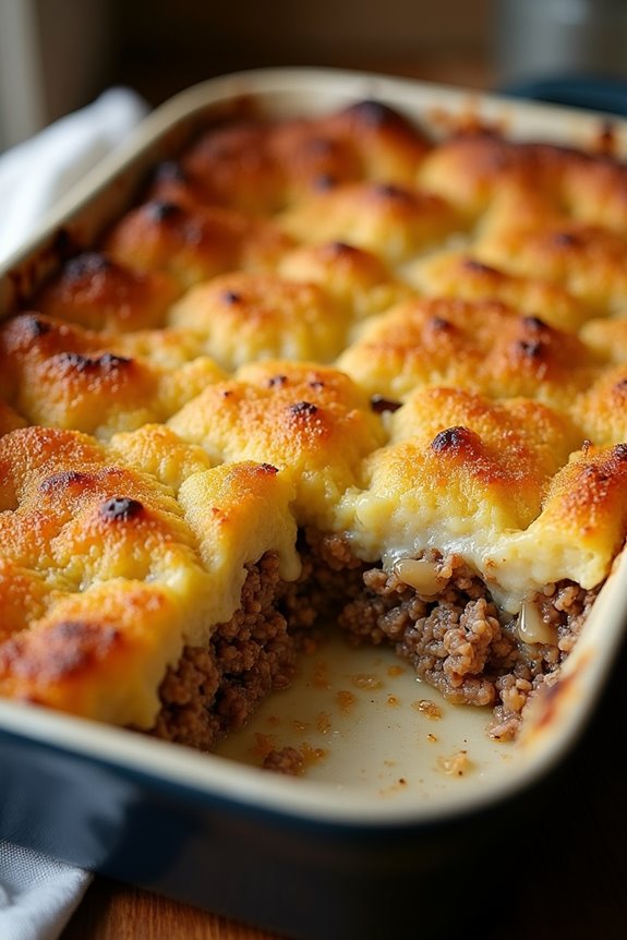 comforting beef potato casserole