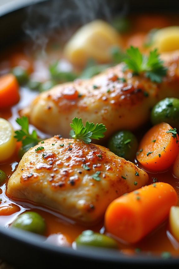 comforting chicken vegetable stew