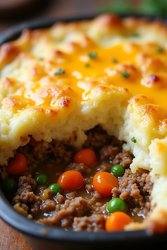 comforting layered meat dish