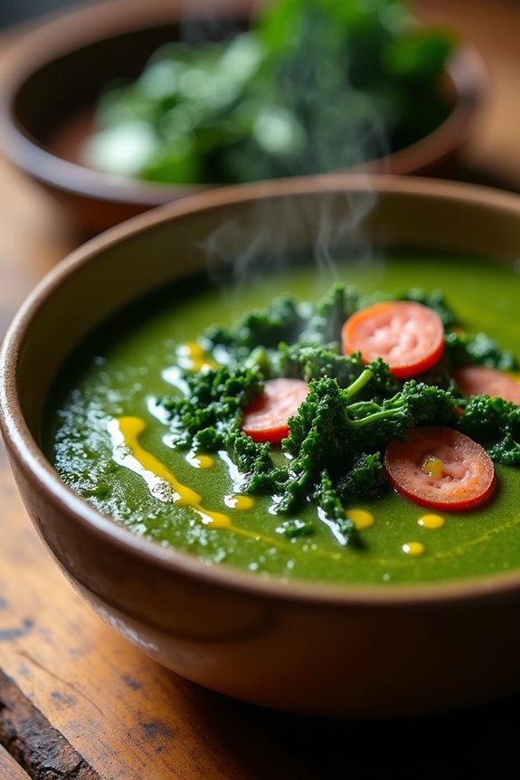 comforting nutritious green soup