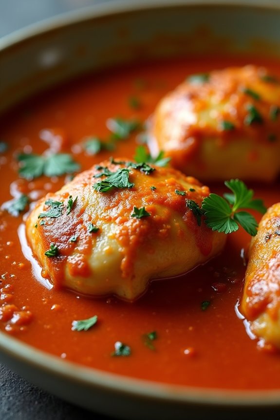 comforting paprika chicken dish