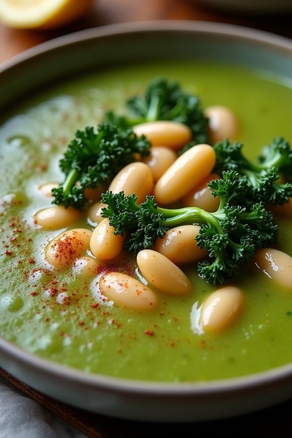 comforting portuguese kale soup