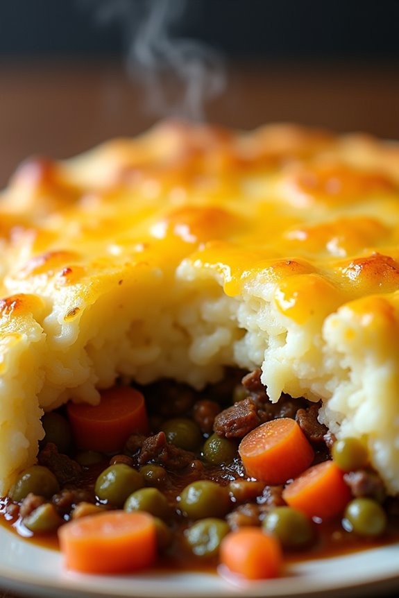 comforting savory meat pie