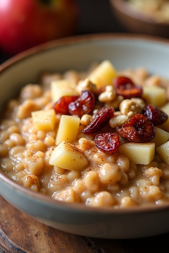 comforting slow cooker oatmeal