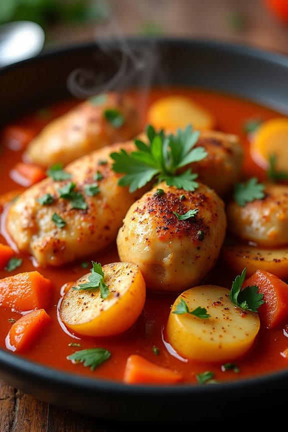 comforting versatile chicken stew