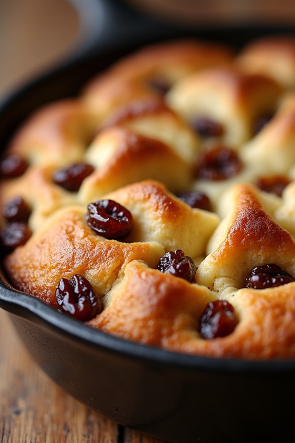 cozy cinnamon raisin dessert