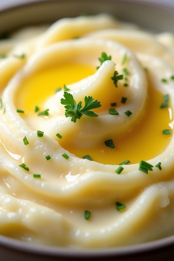 creamy buttery mashed potatoes