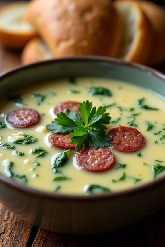 creamy comforting portuguese soup