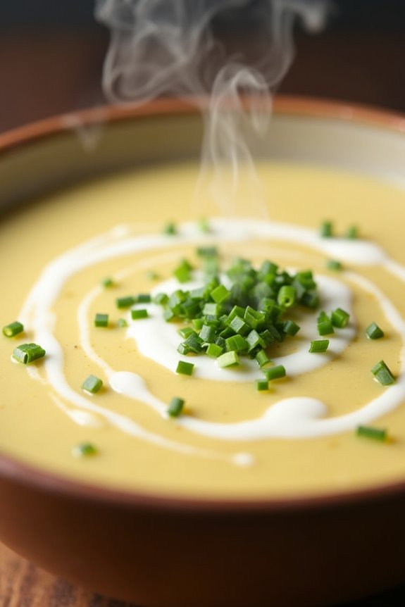 creamy comforting potato soup