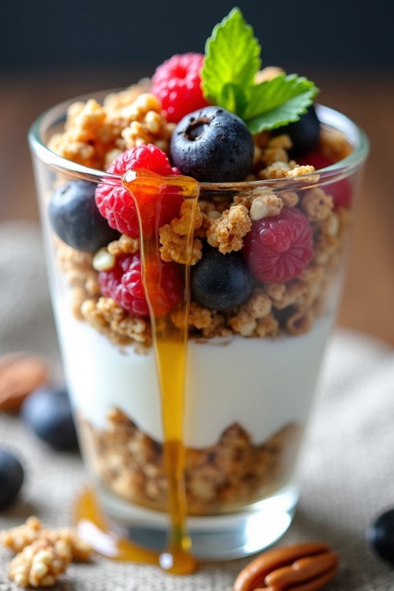 creamy crunchy nutritious breakfast