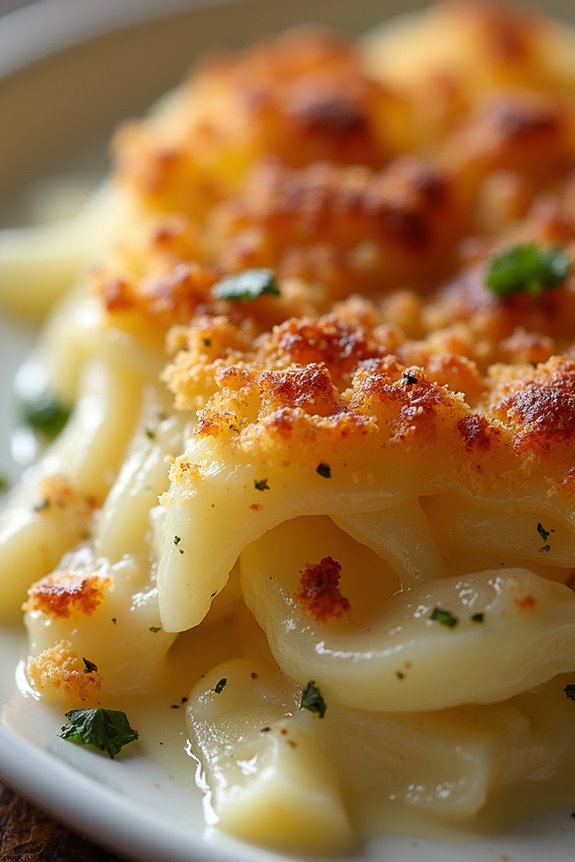 creamy layered potato casserole