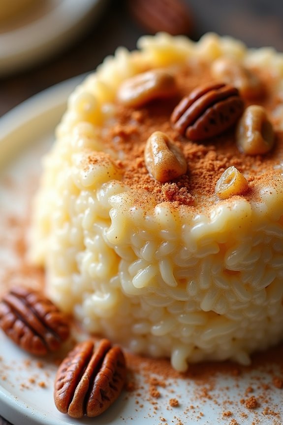creamy maple pecan dessert