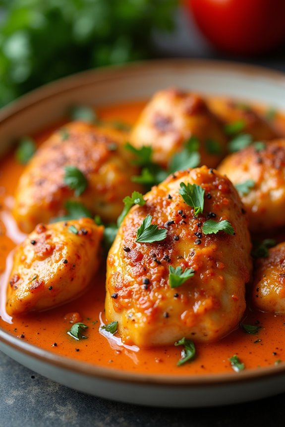 creamy paprika chicken delight