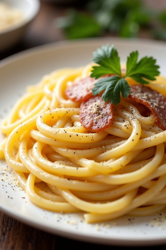creamy savory italian pasta
