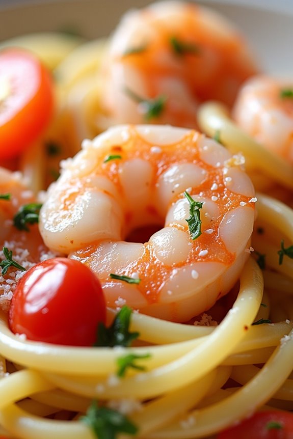 creamy seafood pasta delight