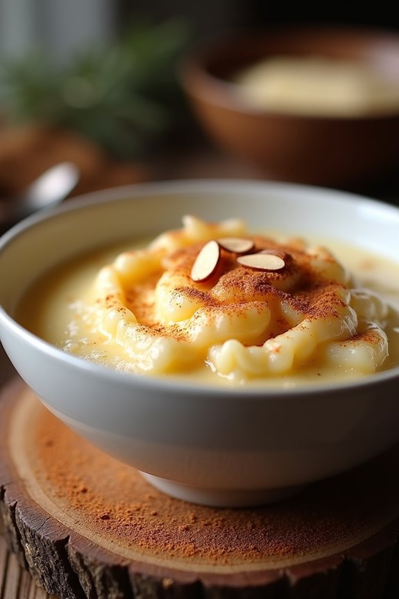 creamy traditional rice pudding