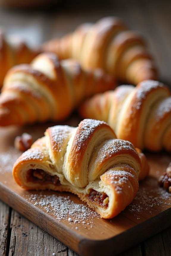 crescent shaped pastry delight