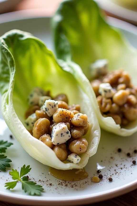 crisp endive creamy blue