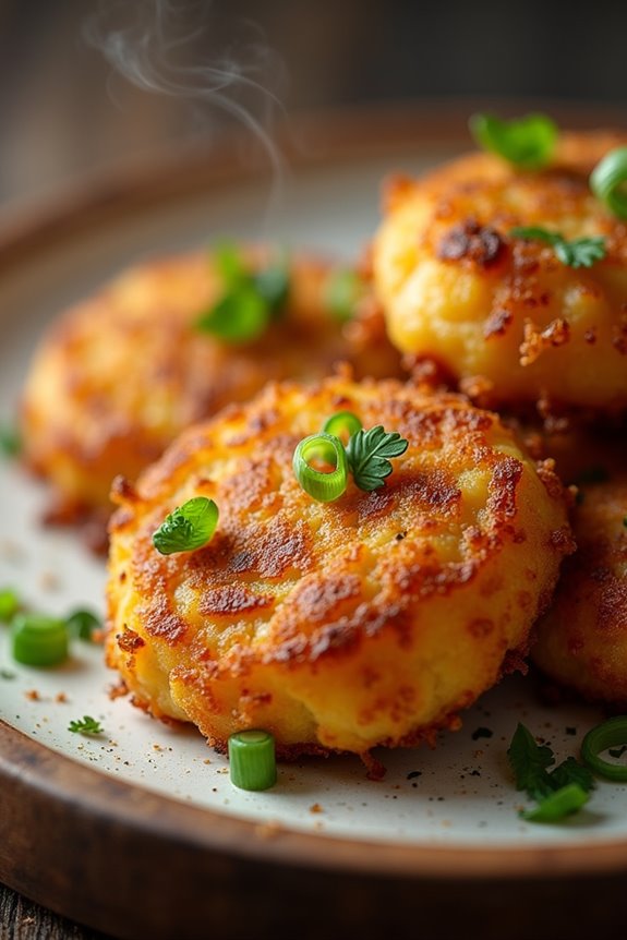 crispy codfish cake delight