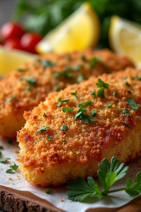 crispy flavorful spanish schnitzel