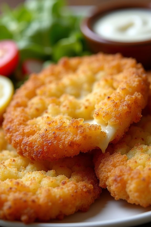 crispy fried cheese delight