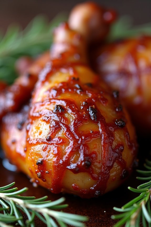 crispy glazed bbq pork knuckle