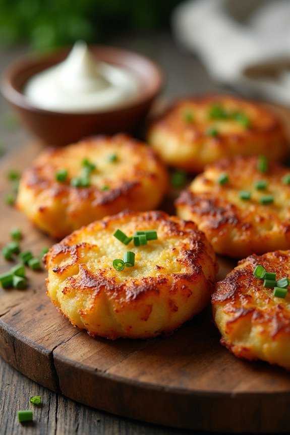 crispy irish potato cakes